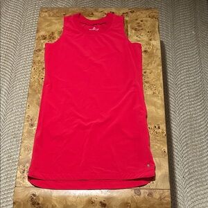Southern Tide red dry fit dress